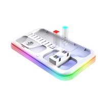 Base de Carregamento Multifuncional com Luz RGB para Nintendo Switch - OLED e Versões Pro