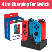 Base de carregamento Nintendo Switch 4 em 1 Joy-con/Pro Controller Base de carregamento Nintendo Switch 4 em 1 Joy-con/Pro Controller