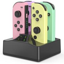 Base de carregamento para Nintendo Switch e Switch OLED Joy-Con Base de carregamento para Nintendo Switch e Switch OLED Joy-Con