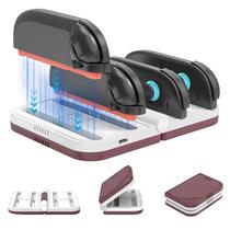 Base de carregamento Rechale dobrável de 4 slots para Nintendo Switch 2