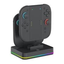 Base de carregamento Switch 2 Joy-Con e Grip 2 em 1