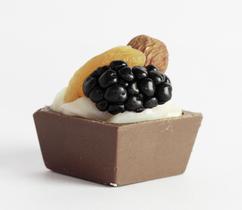 Base de Chocolate ao Leite Quadrada (42 Uni.) Borússia Chocolates