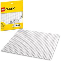 Base De Construção Branca Lego Classic 11026 Com 1 Peça Base De Construção Branca Lego Classic 11026 Com 1 Peça