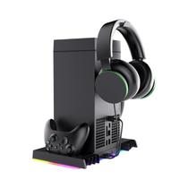 Base De Controle De Temperatura Inteligente Com Luz RGB Para Xbox Series X Com Ventilador De