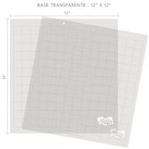 Base de Corte 30x30cm Alternativa Transparente P/ Cameo Adines
