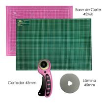 Base De Corte 60x45 Preta Cinza Verde Rosa Cortador 45 Refil Base De Corte 60x45 Preta Cinza Verde Rosa Cortador 45 Refil
