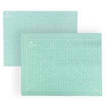 Base de Corte A3 Patchwork Dupla Face 45x30 cm 3mm Tiffany Base de Corte A3 Patchwork Dupla Face 45x30 cm 3mm Tiffany