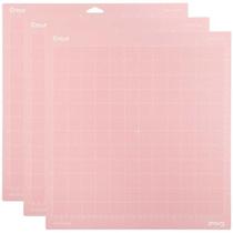 Base de Corte Adesiva Cricut para Tecido 30x30cm 3UN - Rosa Base de Corte Adesiva Cricut para Tecido 30x30cm 3UN - Rosa