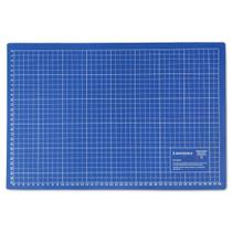 Base De Corte Dupla Face 45x30 A3 Patchwork Scrapbook Artesanato AZUL