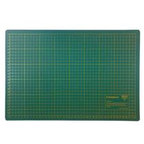 Base De Corte Dupla Face 45x30 A3 Patchwork Scrapbook Artesanato Verde Base De Corte Dupla Face 45x30 A3 Patchwork Scrapbook Artesanato Verde