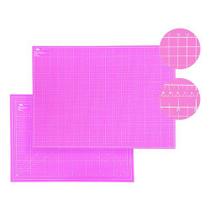 Base de Corte Grande A1 90x60 Rosa Para Cortar Tecido Papel Placa Mesa Artesanato Patchwork Desenho