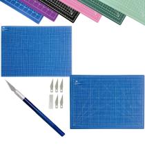 Base de Corte Placa Grande 90x60 Multiuso Costura Patchwork Artesanato Scrapbook Estilete Bisturi
