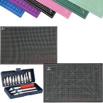 Base de Corte Placa Grande A1 90x60 Dupla Face Auto Cura Para Mesa Bancada Kit Estilete Precisão Patchwork Artesanato