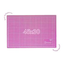 Base De Corte Rosa A3 45x30 Patchwork Scrapbook Artesanato - Levolpe