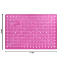 Base de Corte Sew Mate 30x45cm Rosa - Dupla Face