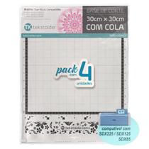 Base de corte tekstolder brother scanncut sdx c/cola - 04pçs