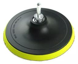 Base De Disco Com Fechamento de Contato Para Lixa 125mm M14 Furadeira