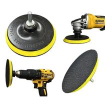 Base De Disco Com Fechamento de Contato Para Lixa 125mm M14 Furadeira