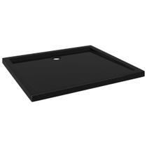 Base de duche VidaXL Low Threshold 80x90x4cm ABS preta