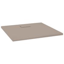 Base de duche VidaXL SMC Brown 90x80x2cm Antiderrapante