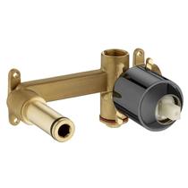 Base de Embutir Monocomando para Lavatório de Parede Insígnia Preto Roca