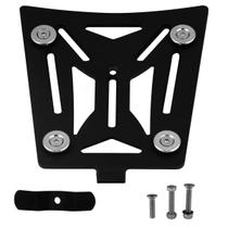 Base De Fixação Super Adventure Universal Suporte Baú Bauleto Roncar Instalação Motos