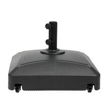 Base de guarda-chuva de pátio YSSOA 56,7 kg, móvel, recarregável, resistente
