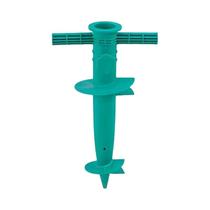Base De Guarda-Chuva Plástica Ajustável, Ferramenta De Fixação Durável Para Areia E Solo, Espeto De