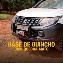 Base de Guincho L200 All New Triton 2017 - 2022 com Quebra-Mato Base de Guincho L200 All New Triton 2017 - 2022 com Quebra-Mato