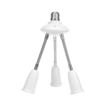 Base De Lâmpada E27 Ajustável 85-285V Suporte Universal Para Lâmpada LED Adaptador De Soquete De Base De Lâmpada E27 Ajustável 85-285V Suporte Universal Para Lâmpada LED Adaptador De Soquete De