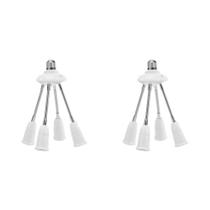 Base De Lâmpada E27 Ajustável 85-285V Suporte Universal Para Lâmpada LED Adaptador De Soquete De