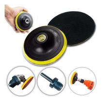 Base De Lixa Disco C/ Fecho De Contato 125 X M14 P/ Esmerilhadeira - Starfer Base De Lixa Disco C/ Fecho De Contato 125 X M14 P/ Esmerilhadeira - Starfer