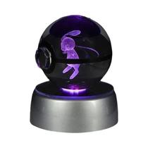 Base De Luz LED Para Figuras De Cristal 3D Pokémon Butterfree Cubone Ditto Lucario Lapras Lugia