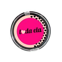 Base De Maquiagem Em Pó Compacto Pele Claro 10G Pó De Rosto