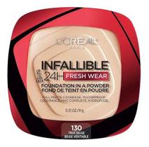Base de maquiagem em pó LOréal Paris tom 130 true beige