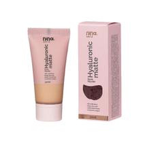Base De Maquiagem Liquida Hyaluronic Cor :03 Nina Make Up