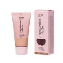 Base De Maquiagem Liquida Hyaluronic Cor : 2.5 Nina Make Up