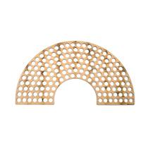 Base de MDF para Crochê Arco-Íris 22,5cm