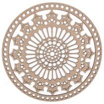 Base de MDF para Crochê Mandala 25CM Base de MDF para Crochê Mandala 25CM