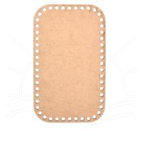 Base de MDF para Crochê Retangular