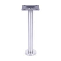 Base de Mesa Beta Fixa em Inox 69 cm (Altura) com Disco Redondo