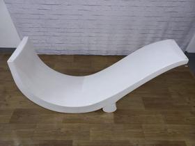 Base de Mesa de Jantar Branca Forma de U
