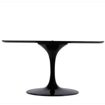 Base de Mesa de Jantar Saarinen Oval Para Tampo de 160x90 até 244x122 cm Preto Base de Mesa de Jantar Saarinen Oval Para Tampo de 160x90 até 244x122 cm Preto