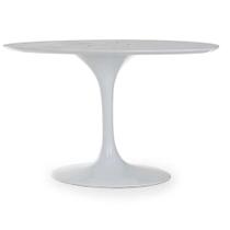 Base de Mesa de Jantar Saarinen Oval Para Tampo de 198x122 cm até 244x137 Laca Branca Yescasa Base de Mesa de Jantar Saarinen Oval Para Tampo de 198x122 cm até 244x137 Laca Branca Yescasa