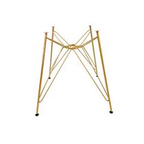 Base de Mesa Eames Eiffel Ferro Torre cor Dourado Fosco de Jantar ou Cozinha 4-6 Lugares