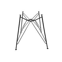 Base de Mesa Eames Eiffel Ferro Torre cor Preta de Jantar ou Cozinha 4-6 Lugares