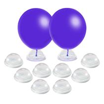 Base de mesa enfeites suporte para balões e doces 20uni - KLF Festas
