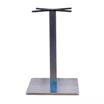Base de Mesa Estocolmo Aço Inox 45cm - 73445 Base de Mesa Estocolmo Aço Inox 45cm - 73445