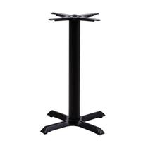 Base De Mesa Ferro Pintado Preta Or 2205
