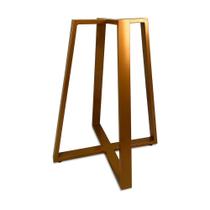 Base De Mesa Gizé Tampos Pedra Vidro Madeira Preto